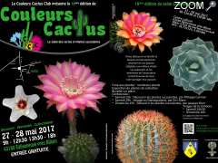 foto di Couleurs Cactus Club Salon des cactus, succulentes et plantes adaptées à la sécheresse les 27 et 28 mai 2017