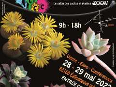 foto di Couleurs Cactus Club Salon des cactus, succulentes et plantes adaptées à la sécheresse les 28 et 29 mai 2022